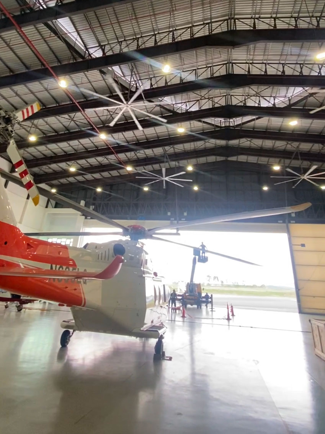 Helicopter Maintenance Hangar